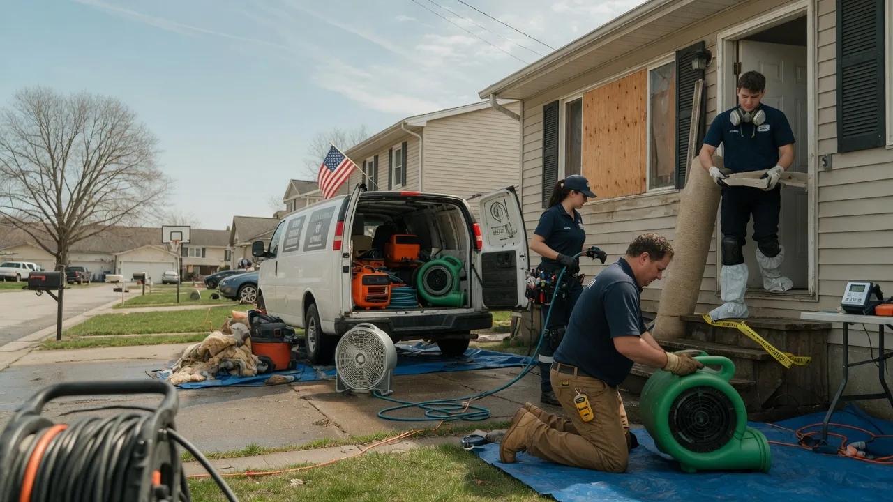 Water Damage Restoration in Wanette, OK near me